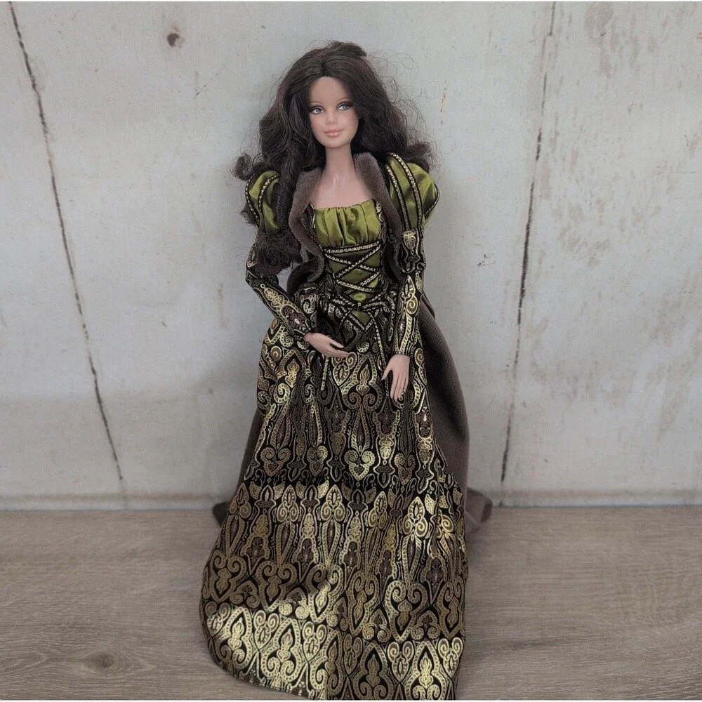 Barbie Collector The Museum Collection Leonardo Da Vinci Barbie Doll Pink Label